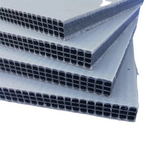 PP reusable 50 times hollow construction building plastic panel construction form work for column concrete system