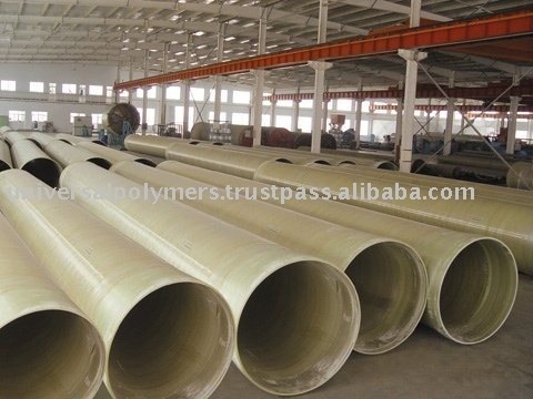 UP GRP FRP fibre reinforced plastic pipe 20-3000 mm diameter with high stiffness class and iso 9001:2015 certified company