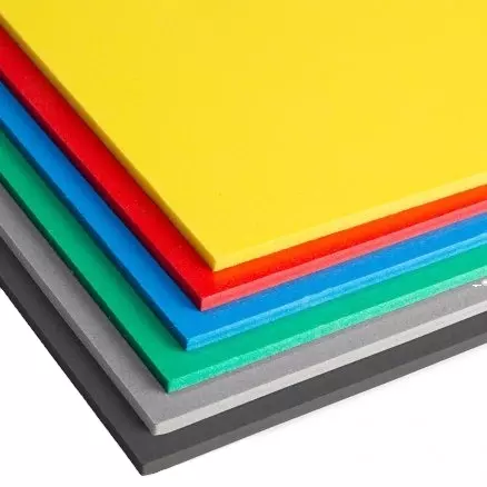 UP PVC white foam board 2-40 mm 1220 x 2440 mm size fireproof pvc solid sheet iso 9001:2015 certified cheap price custom color