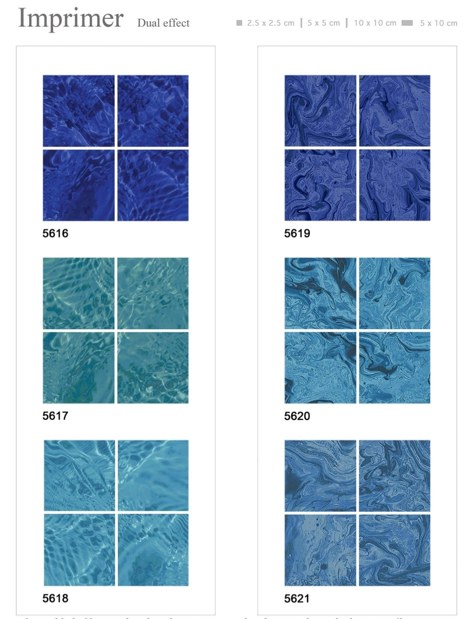 up Wholesale Ice Crackle 300x300 Ceramic Blue Mosaic Glazed Tiles For Swimming Pool Porcelain tiles aquatic collection up