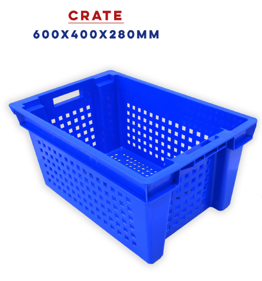 new 2022  PLASTIC box  Heavy Duty Plastic crate for fruit and vegetables turnover boxes plastic crates and bins for storage