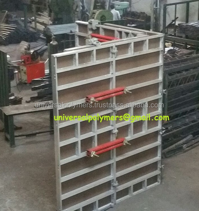 PP reusable 50 times hollow construction building plastic panel construction form work for column concrete system