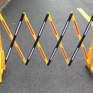 Plastic Expandable Safety Barrier Barricade Telescopic Guardrail Expandable Barrier