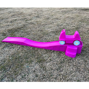 New product hot pink car toy roller coaster game