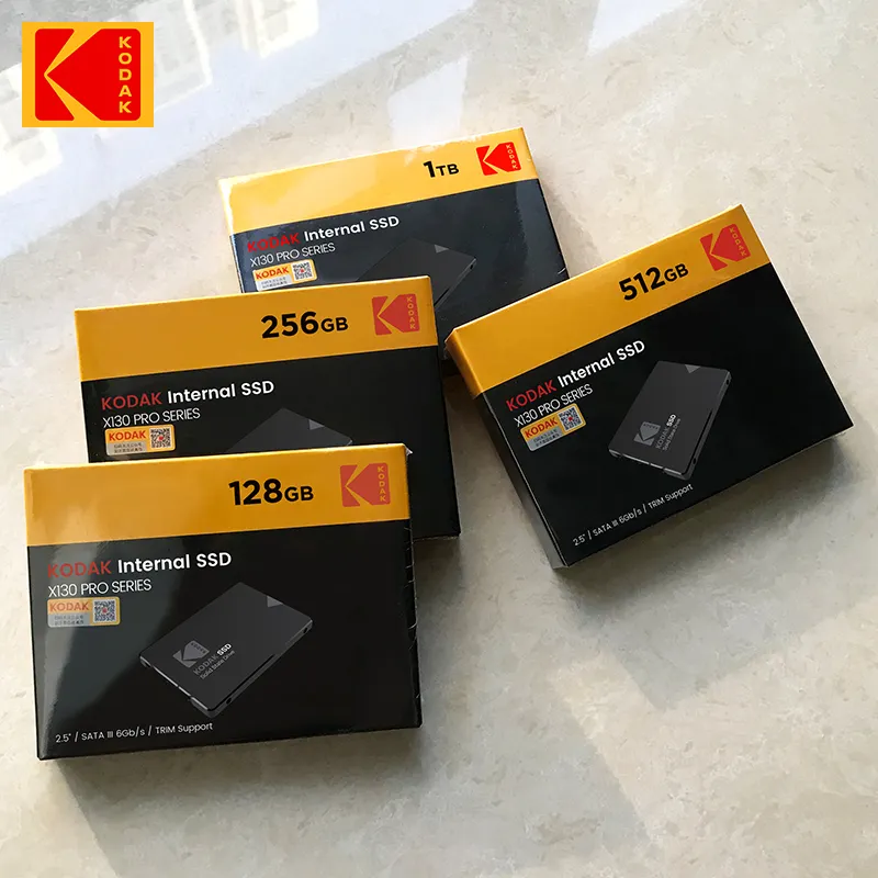 KODAK SSD X130 PRO Sata 3.0 Internal solid state drive 128GB 256GB 512GB 1TB 550MB/S Hdd 2.5 Hard Disk Disc for laptop / Desktop