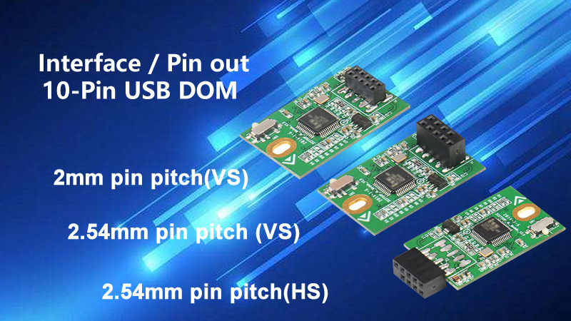 SSD Industrial USB DOM Supports USB Mass Storage Command Protocol