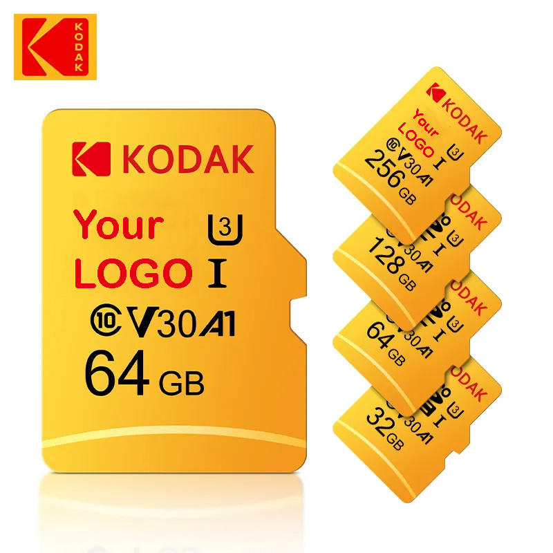 High Speed KODAK 32 GB 64GB 128 GB 256GB TF Card TBH Memory Card For Nintendo Switch And GPS