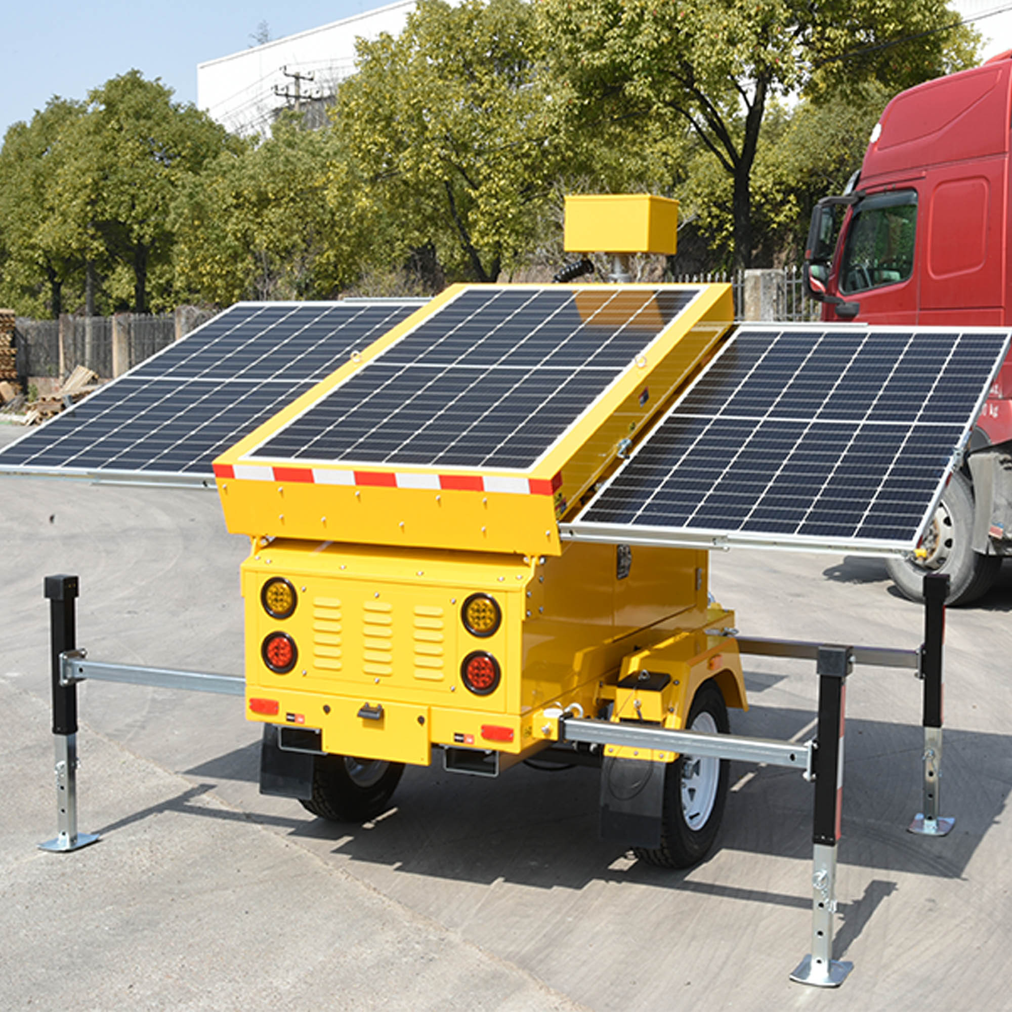 Solar Mobile Video Surveillance Trailer for Sale and Rental