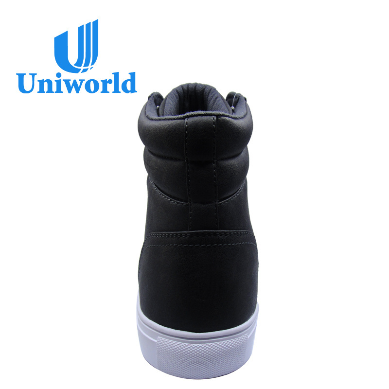 Uniworld Vietnam factory wholesale PU leather casual sports shoes men's skateboard shoes custom fashion men's brand sports shoes