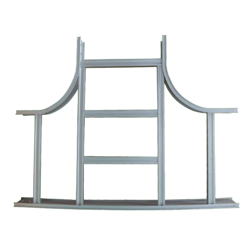 Taiwan high quality factory manufacturing  cable trunking rack Vertical elbow anode  aluminum extrusion cable