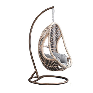 Rattan Patio Swings Chair Garden Basket Recliner Egg Swing Chair Garden Swing Chair Outdoor Furniture