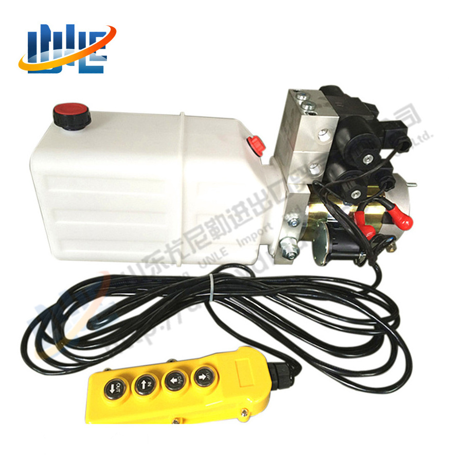 OEM High Performance Dump Truck Electric Tailgate Lifts 12v Hydraulic Power Unit