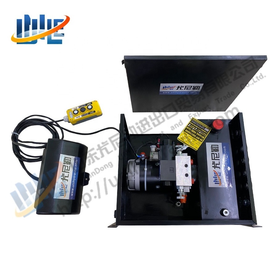 Hydraulic Pumps With Hand Pump 12v 24v Electric Mini Hydraulic Power Pack Unit Hydraulic Power Pack