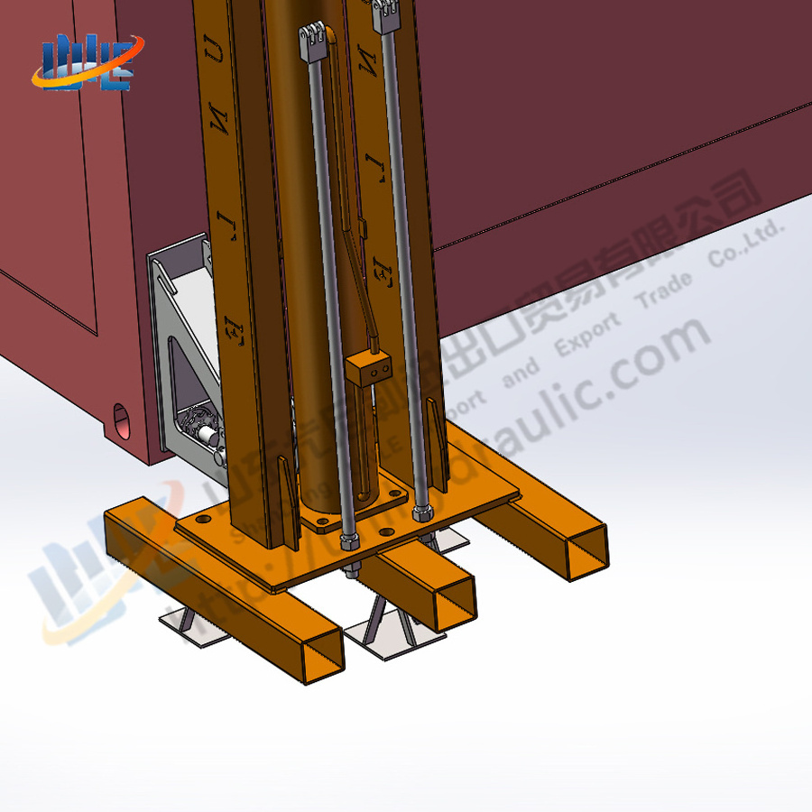 Container Loading Equipment Hydraulic Lift Cylinder Easy Install Forklift Container Lift Hydraulic System