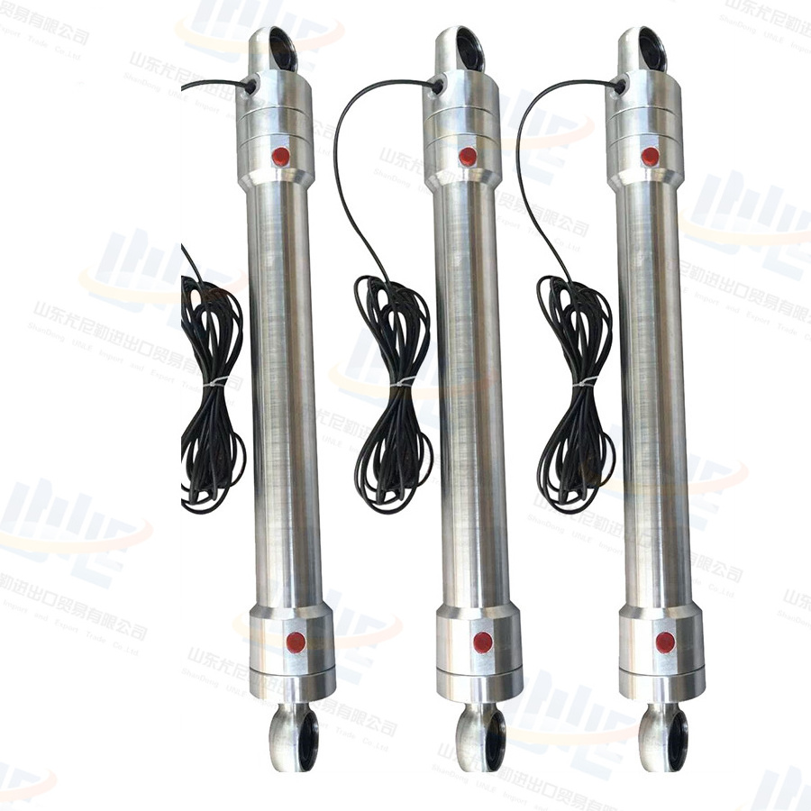 Movable floor swimming pool stainless steel hydraulic lifting system cylinders