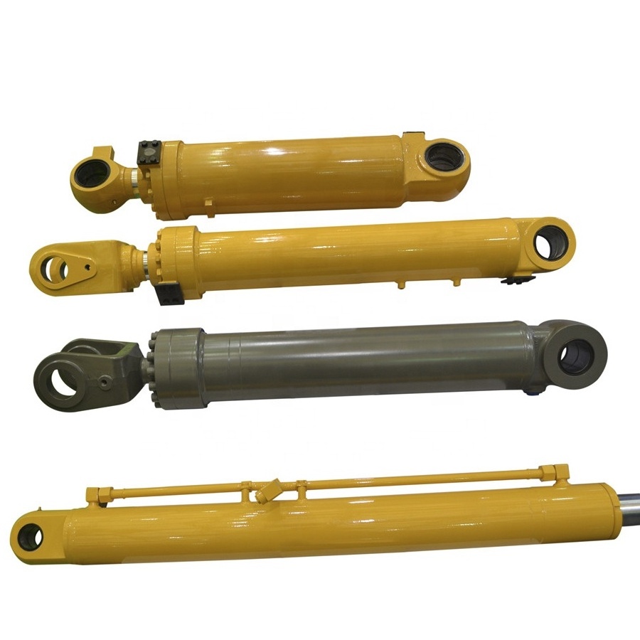 3 Stage Excavator Parts Bucket Arm Boom Hydraulic Hand Pump Cylinder Pipe hydraulic bucket cylinder