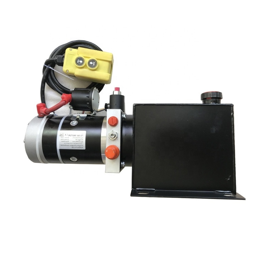 Hydraulic Pumps With Hand Pump 12v 24v Electric Mini Hydraulic Power Pack Unit Hydraulic Power Pack