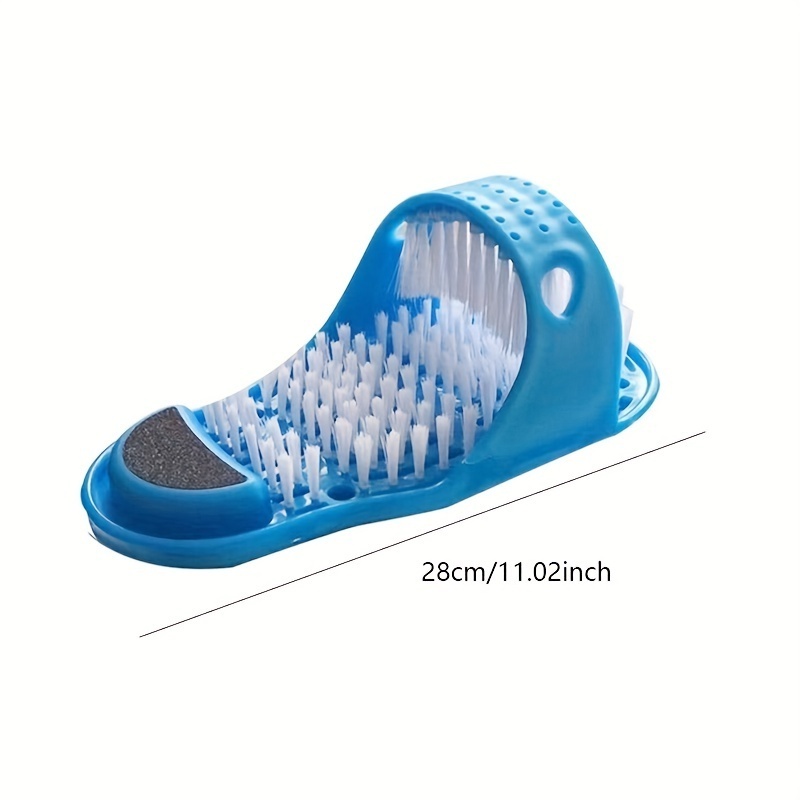 Man wash feet cleaner brush foot stone rub feet household lazy soft massage women slippers