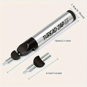 Chispee Thread Burner Thread Second Generation Thread Zapper With One Touch For Finishing Bead Weaving, Fast Melting Wax