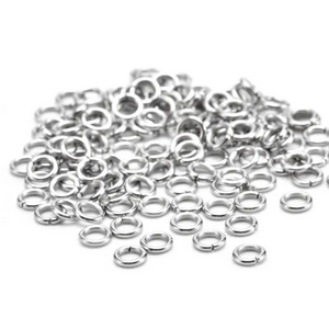 1000pc/bag Jump Rings Stainless Steel Steel Open Ring Circle Gold And Silver Color For Jewelry Making Accessories