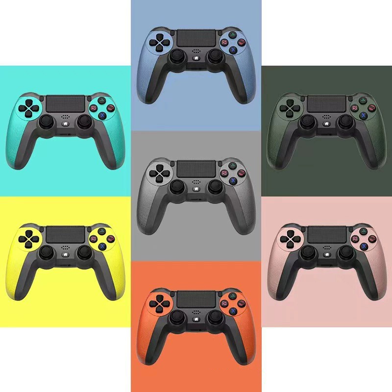 Factory 4 Mando Joysticks Wireless BT Portable Dual Vibration Game Joystick Mando Gamepad Game Control Controller For PS4