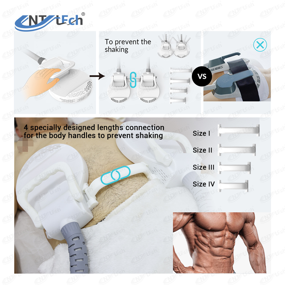 High quality tens ems professional muscle stimulator sculpt ems 2024 new machine 5handles