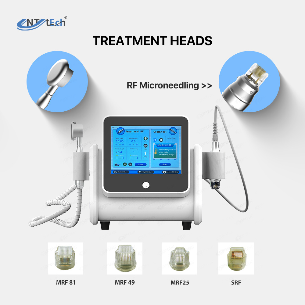 Top seller gold rf radio frequency rf microneedling machine morpheus 8 / microneedling rf machine