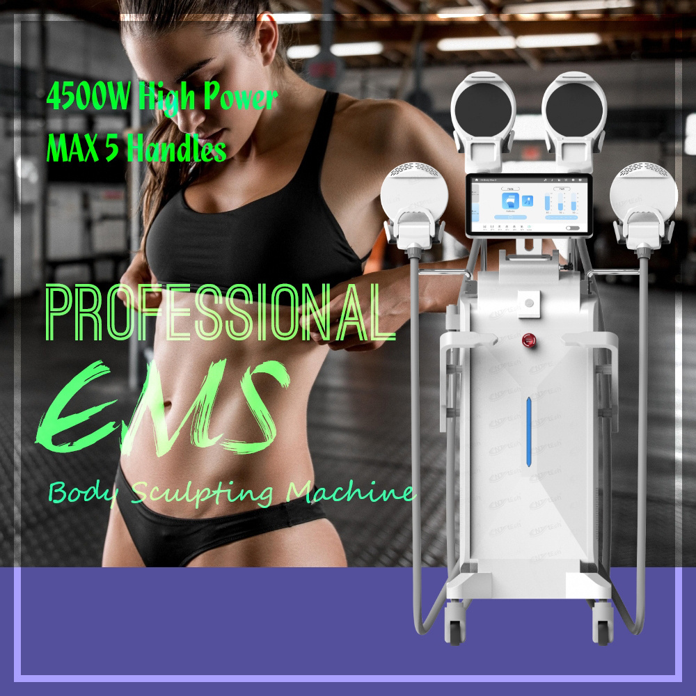 Non-invasive ems zero 15 tesla ems sculpting cellulite reduction hip lift machine