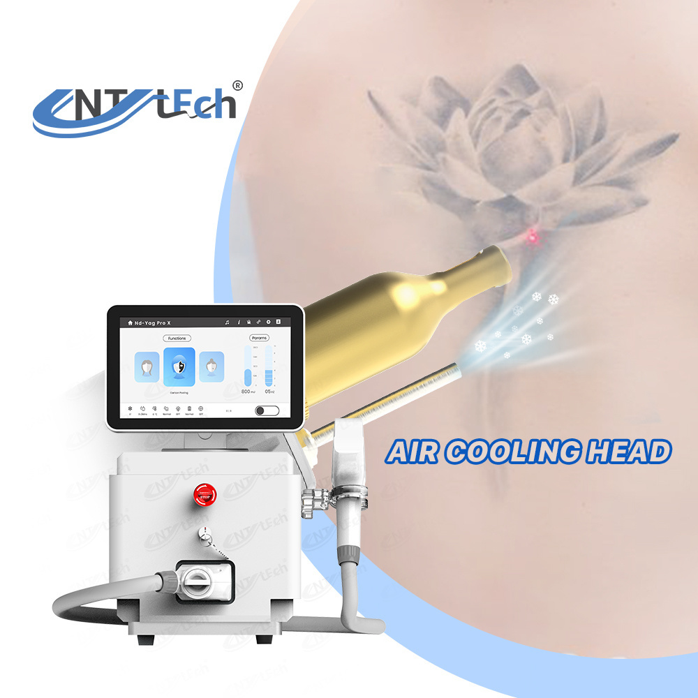 Mini q switched nd yag laser machine tattoo remover carbon peeling machine