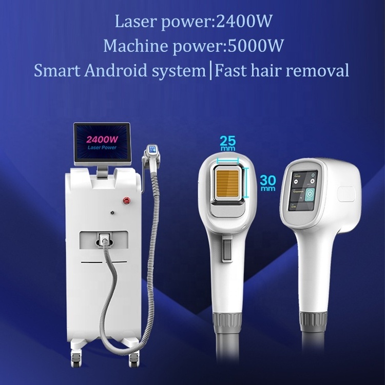 Multifunctional laser hair removal android system diode beauty spa equipment