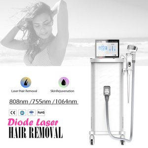 Beijing unt customization android system laser diodo 755nm 808nm 1064nm diode laser hair removal machine free skin analyzer