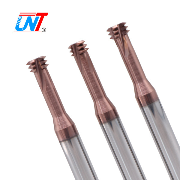 M3X0.5 Metric Internal Thread Milling Cutters Micro Tri Tooth Thread Mills 3XD M3