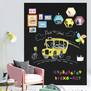 Original Custom Stickers Magnetic Chalkboard Self Adhesive Vinyl Wall Tiles