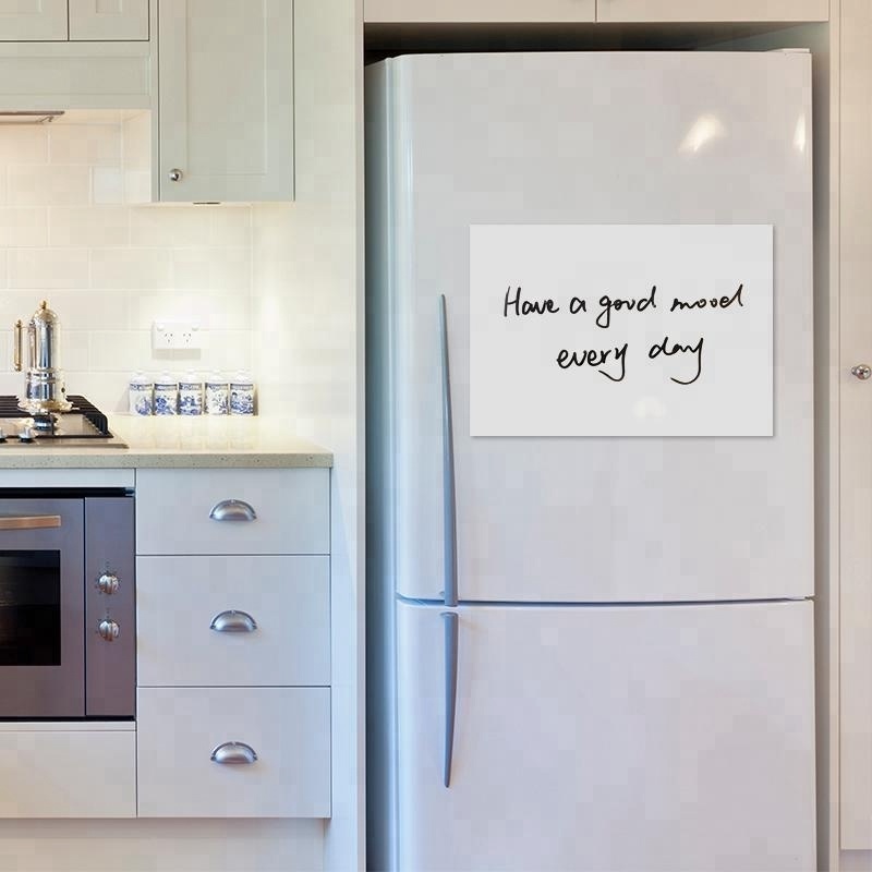 High quality customizable content magnetic refrigerator whiteboard