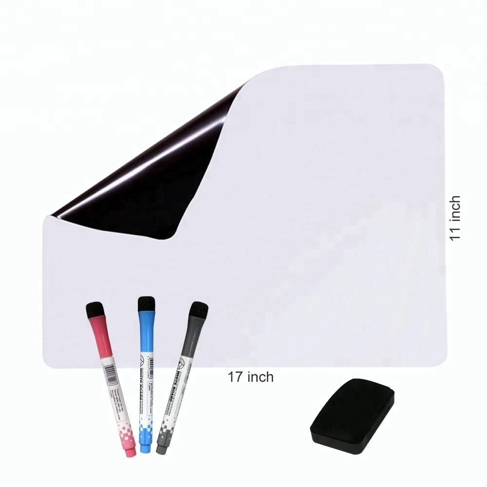 High quality customizable content magnetic refrigerator whiteboard