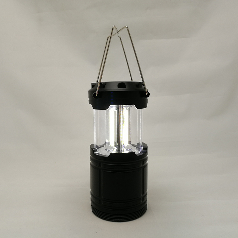 Export Japan ABS Plastic Emergency 3W COB led Camping Light Telescopic Outdoor Bright COB Slide Lantern