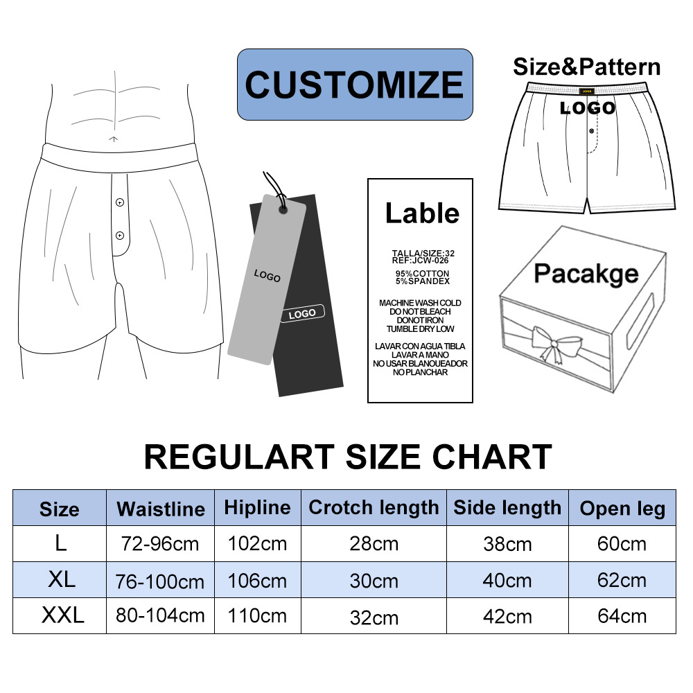 Wholesale Quality Pajamas Home Wear boxer Shorts Men's Underwear Polyester Plaid Boxer Briefs Plus Size UOKIN 1371