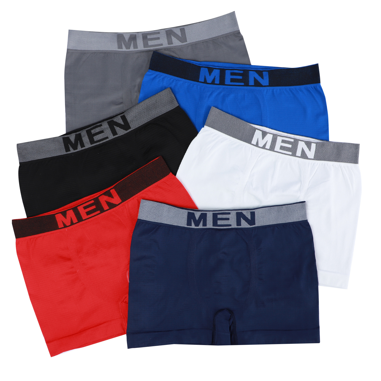 Cheap price breathable seamless polyester underwear comfortable men's briefs boxers with Mid-rise enough crotch space MEN 2210