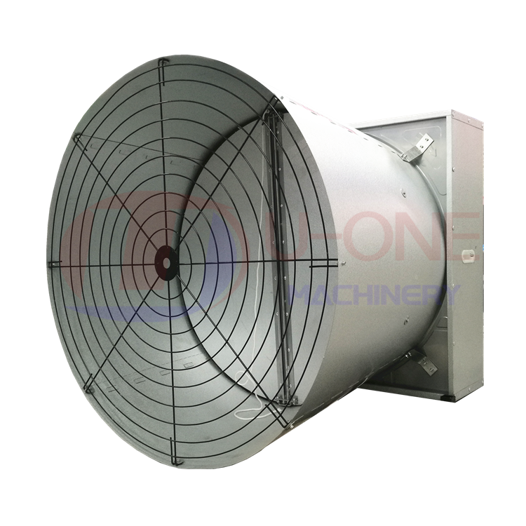 High quality butterfly damper belt drive chicken house fan wall mounted exhaust fan