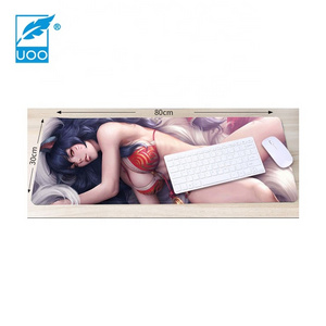 UOO  Full Printing Natural Rubber Mouse Pad with Customized Design