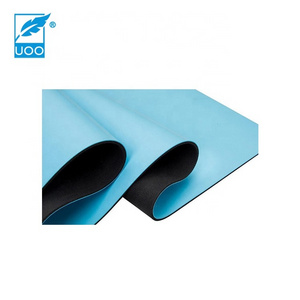 UOO Factory Sale Natural Rubber Yoga Mat Eco-friendly Material Accept Custom Design