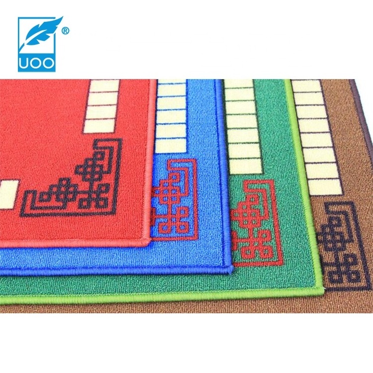 UOO Custom Majiang Table Cloth Poker Mat Rubber Poker Table Top