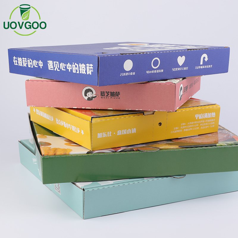 Hot sale high quality printing pizza box pizza box wholesale custom pizza boxes