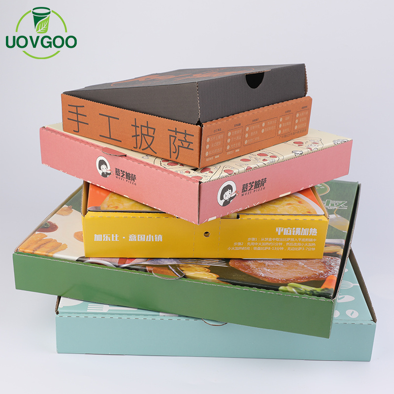 Hot sale high quality printing pizza box pizza box wholesale custom pizza boxes