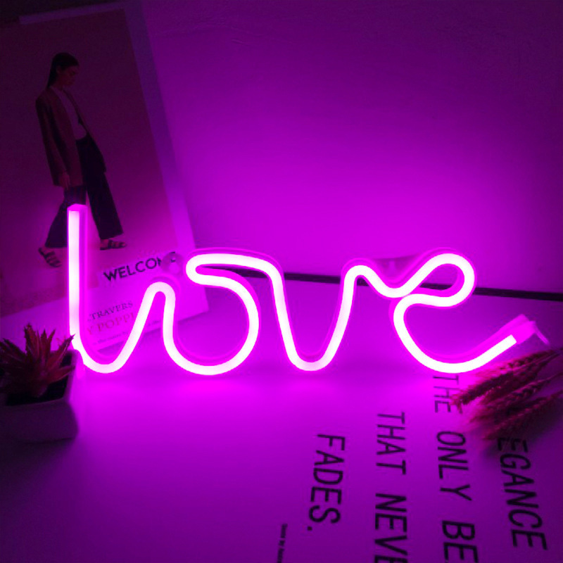 Nicro Name Custom Wedding Decoration Oh Baby Letters Love Led Light Neon Sign It Was All A Dream Wedding Letter Game Neon Sign