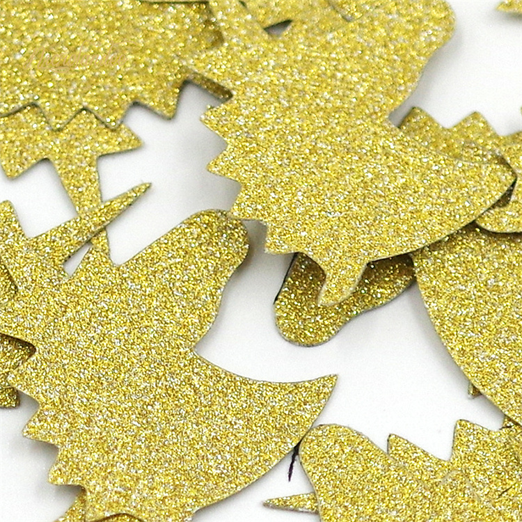 Nicro Wedding Baby Girl Happy Birthday Party Decoration Supplies Unicorn Shaped Golden Glitter Table Decoration Confetti