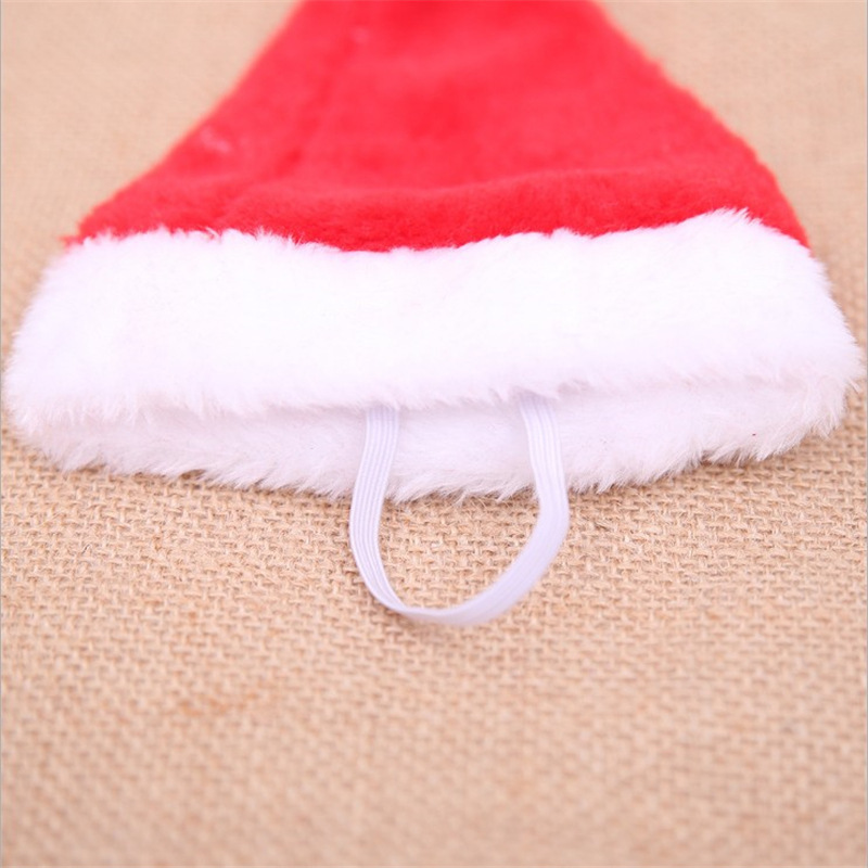 Nicro Wholesale Baby Doggie Knitted 2022 Christmas Fabric Santa Hat for Dogs Pompom Pet Knit Custom Logo Non Woven Winter Hats