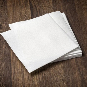 Luxury 40*40 Linen Feel Guest Dinner Towels Party Wedding Soft Absorbent Hand Airlaid Folded Tissue Paper Napkins Custom