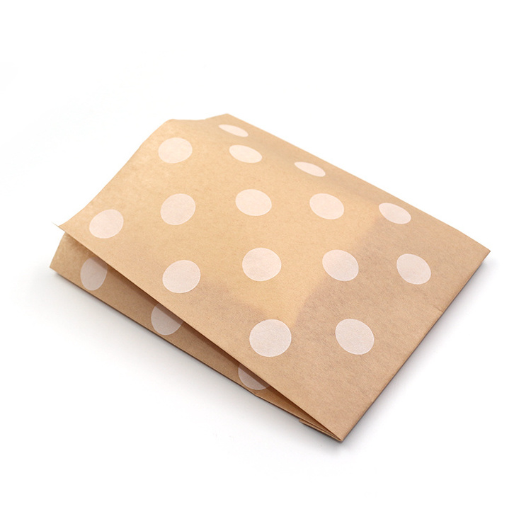 food safe custom wedding / birthday party favor treat small brown gift paper bags for candy / cookie