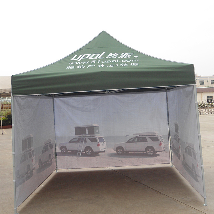 Custom Print Logo Folding Pop Up Tent Display Party Wedding Event Marquee Gazebo Promotional 3x3m 3x4.5m Trade Show Tent Canopy